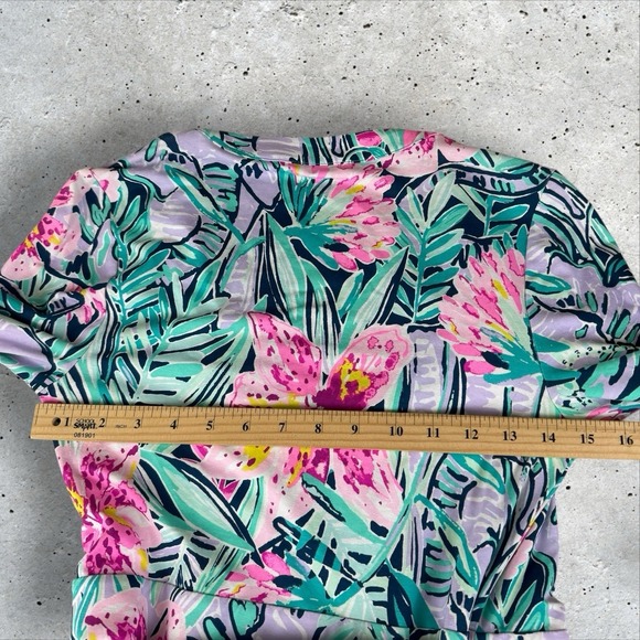 Lilly Pulitzer || Rozaline‎ Wrap Dress in Slathouse Soiree Floral Small - Picture 8 of 8